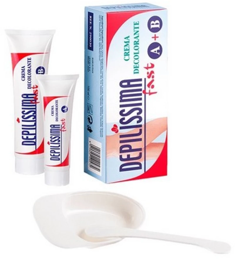 Depilissima Decolorante Fast Ξανθιστική Κρέμα Σωληνάριο 50ml+25ml