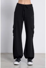 BDTK WIDE LEG CARGO 1241-903400 1241-903400-00100 BODY TALK Μαύρο