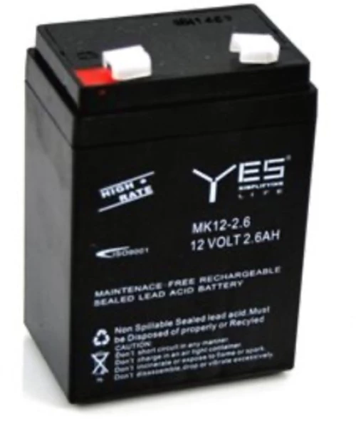 Μπαταρία Μολύβδου 12V 2.6AH