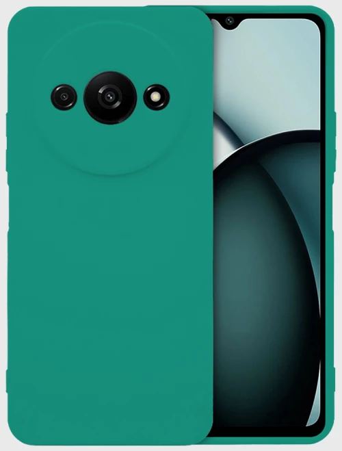 Θήκη Silky And Soft για Xiaomi Redmi A3 - Τιρκουάζ