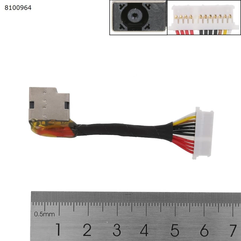 DC Power Jack Βύσμα Τροφοδοσίας HP 15-CB031NL 15-CB027NL 922575-YD5