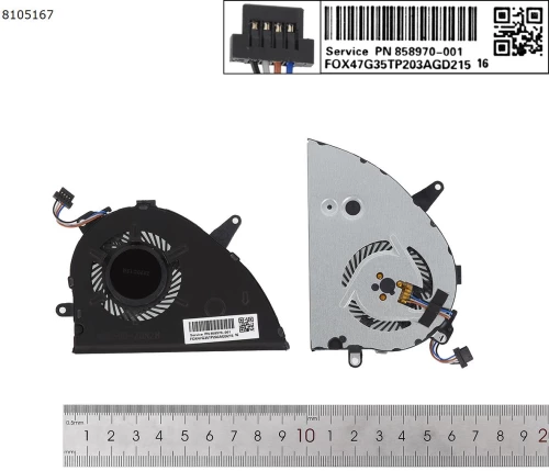 Fan Ανεμιστηράκι HP 15-CW1002NV