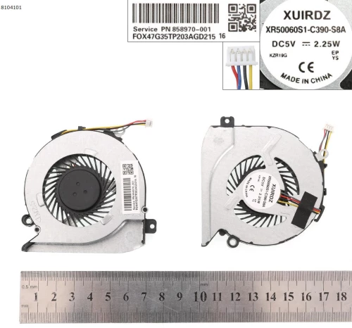 Fan Ανεμιστηράκι HP 15-AB001NV