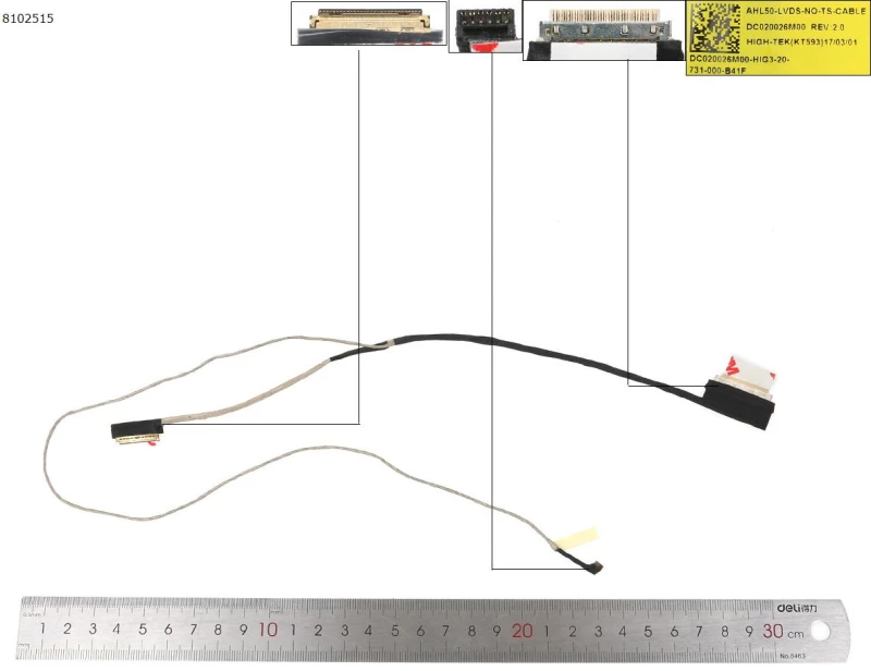 Καλωδιοταινία LCD Cable HP 15-AF001NV 15-AC110NV 30pin