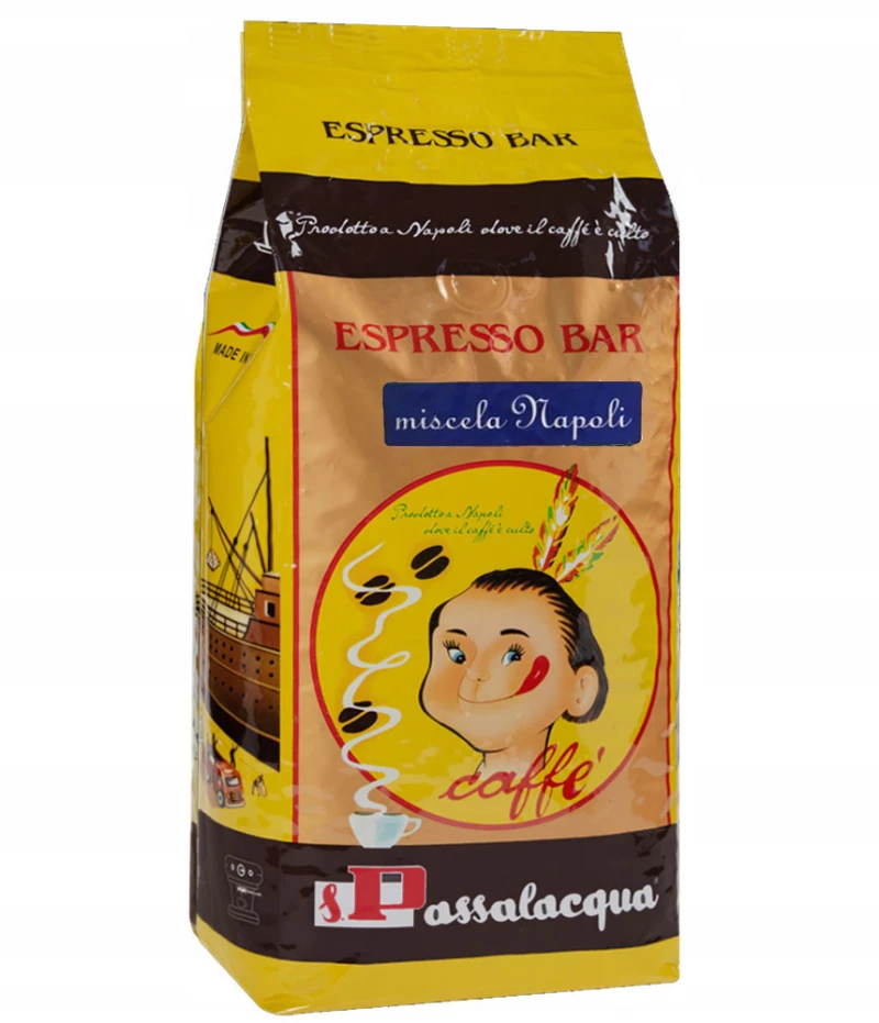 Καφές Espresso Passalacqua Miscela Napoli 1000g σε κόκκους
