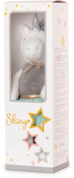 Βελούδινη Κούκλα SHINY GROWNS Unicorn (Mint)