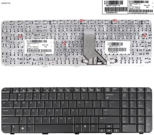 Πληκτρολόγιο Keyboard HP CQ71 G71