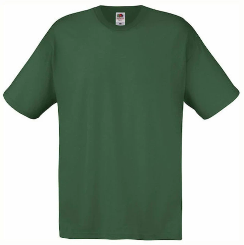 Βαμβακερά T-shirt Fruit of the Loom Original T Λαδί