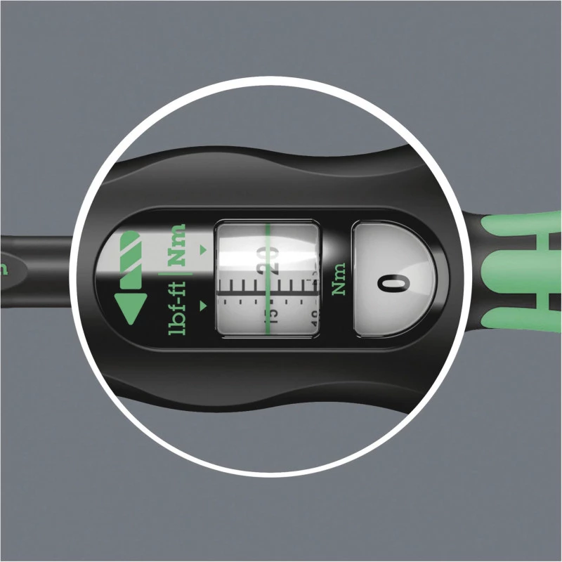 Wera Click-Torque A6 2.5-25 Nm Καστάνια με Καρυδάκια 14'' 20τμχ