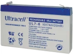 ULTRACELL Μπαταρία Μολύβδου 6V 7AH