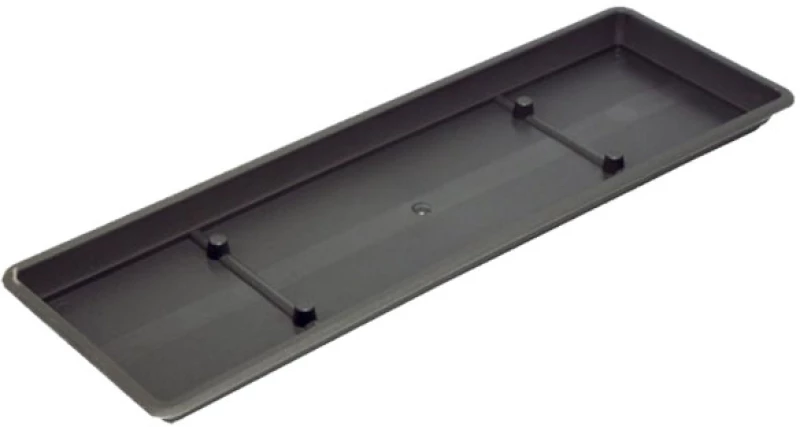 Πιάτο Ζαρτνινιέρας Ανθρακί Mojito 45x15x3cm Micplast - 11075003