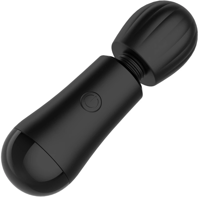Zakey Wake Mini Vibrator 10 Vibration Modes Black Silicone Guilty Toys