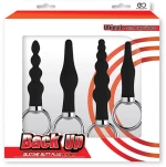 BACK UP BUTT PLUG KIT BLACK