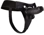 OUCH Realistic Strap-On Black