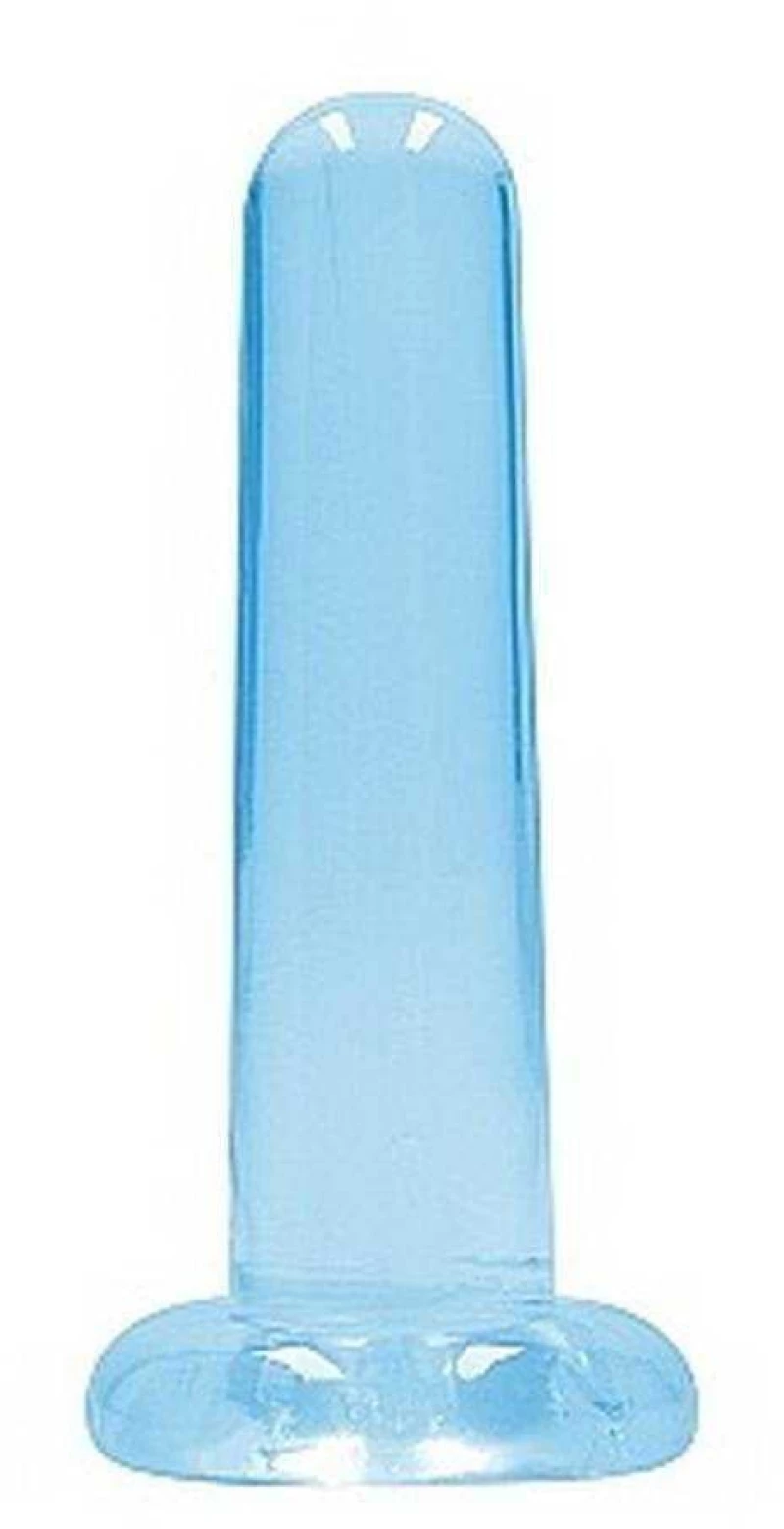 Non Realistic Dildo with Suction Cup Blue