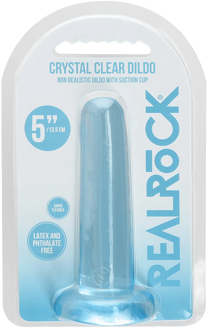 Non Realistic Dildo with Suction Cup Blue