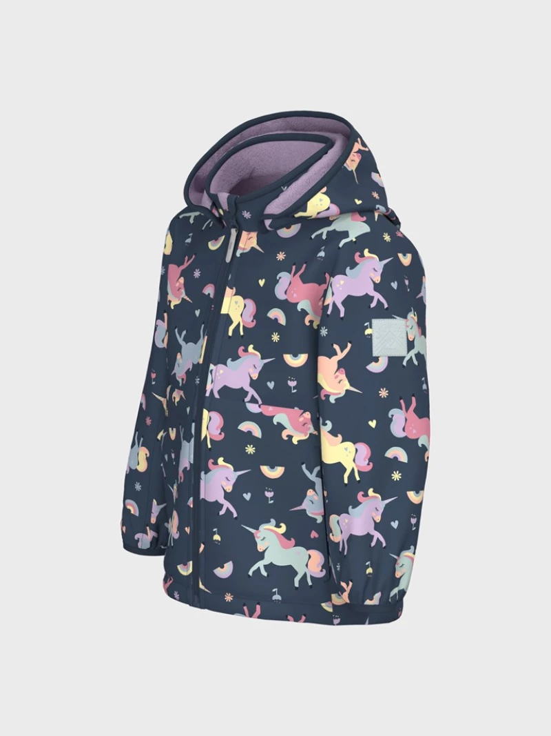 Χειμερινό μπουφάν fleece 0-7 unicorn 13223485 Name It
