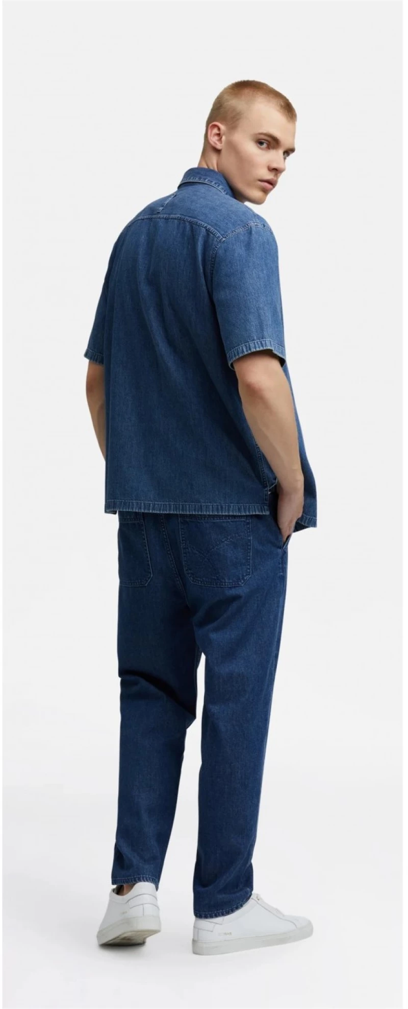 JEANS GAS ROBERT DENIM COTTON CAMMY 3489-65861671, Χρώμα BLUE