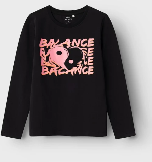 Μπλούζα "Balance" μαύρη (Μαύρο)