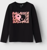 Μπλούζα "Balance" μαύρη (Μαύρο)