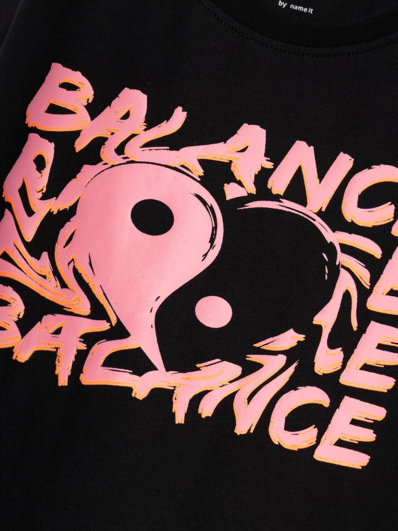 Μπλούζα "Balance" μαύρη (Μαύρο)