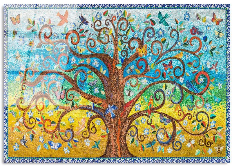 Πίνακας Γυάλινος 123BZM1274 100x70cm Multi Wallity Οριζόντιοι Γυαλί