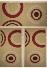 Σετ Κρεβατοκάμαρας 3Τμχ. Cayenne 194 Beige-Red SET(3 TEM 70X150) Heatset