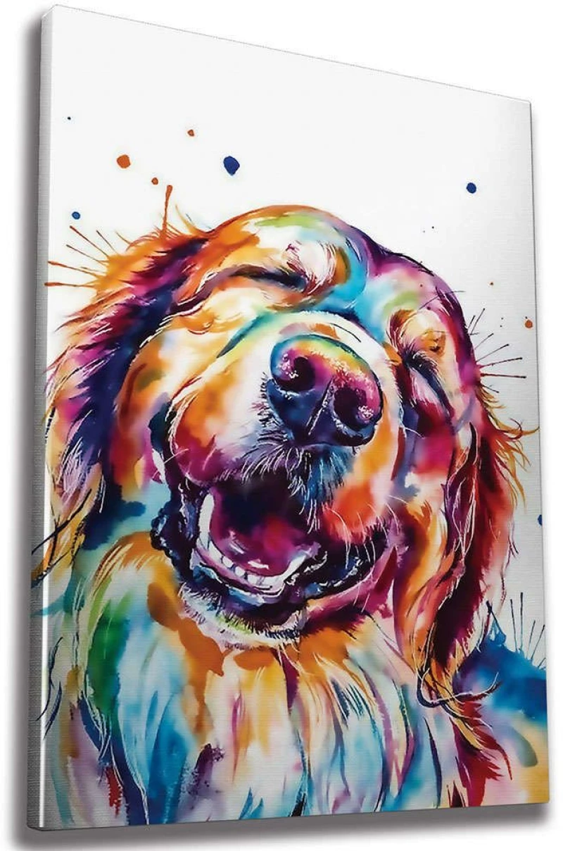 Πίνακας Καμβάς 227WRZ1194 70x100cm Multi Wallity Κάθετοι Ξύλο,Καμβάς