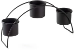Κασπώ 247HFM1150 40x10x20cm Black Aberto Design Μέταλλο