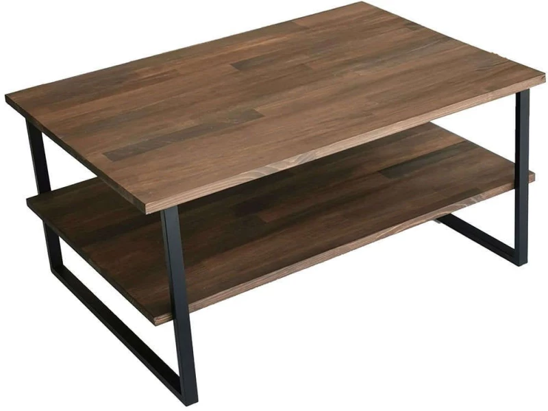 Τραπέζι Σαλονιού Neta 552NOS1445 85x60x40cm Walnut