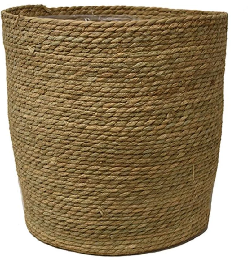 Καλάθι - Κασπώ Με Νάιλον 00.06.67521 40x40cm Ψάθινο Natural Ψάθα