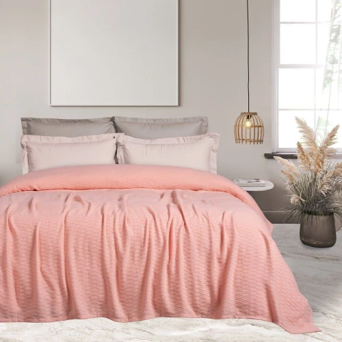 Κουβέρτα 0491 Somon Das Home Υπέρδιπλο 220x240cm Βαμβάκι-Πολυέστερ