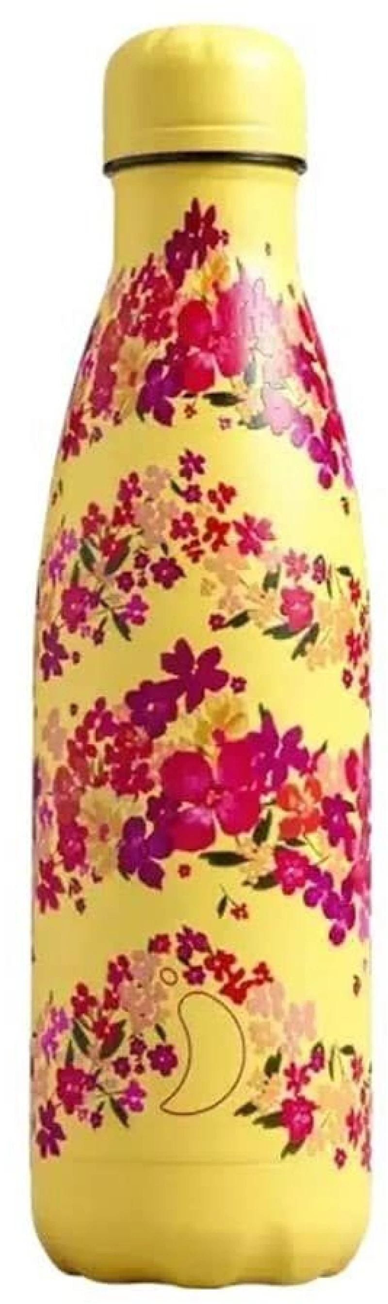 Θερμός Floral Zig Zag Ditsy 500ml Yellow-Pink Chilly’s Ανοξείδωτο Ατσάλι