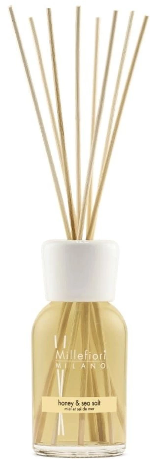 Αρωματικό Χώρου Με Στικς Μέλι & Θαλασσινό Αλάτι Milano 7DDHS 250ml Yellow Millefiori