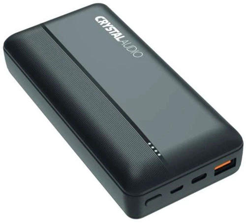Powerbank Dual PBK5K 20000mAh 20/18W Black Crystal Audio