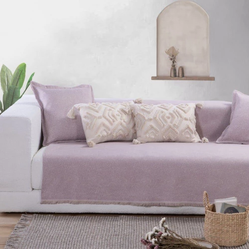 Ριχτάρι Aronia Lilac Nef-Nef Διθέσιο 170x250cm Βαμβάκι-Πολυέστερ