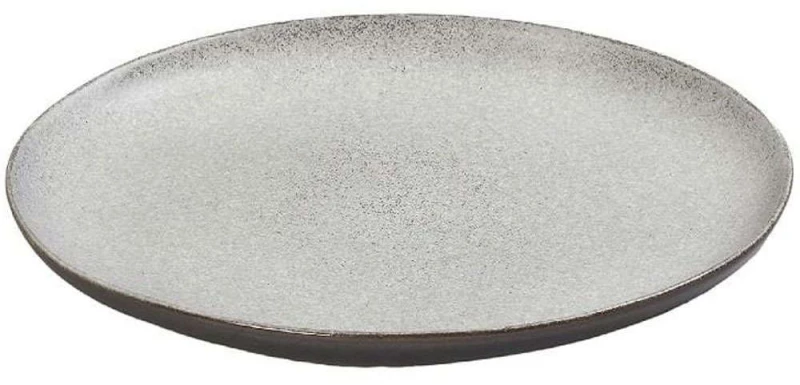 Πιάτο Ρηχό Etna FRL201K4 Φ20x2cm Off White Espiel Πηλός