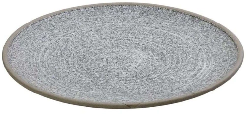 Πιάτο Ρηχό Corsica VRA102K4 26,3x26,3x2cm Grey Espiel Πηλός