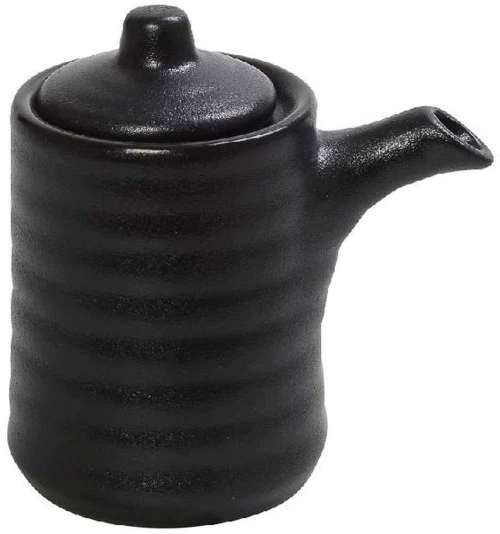 Σαλτσιέρα Mianmar GMT207K4 6,1x6,1x6,4cm 130ml Black Espiel Πηλός