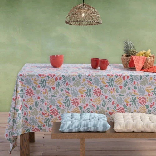 Τραπεζομάντηλο Glendal Multi Nef-Nef 140Χ140 Βαμβάκι-Πολυέστερ