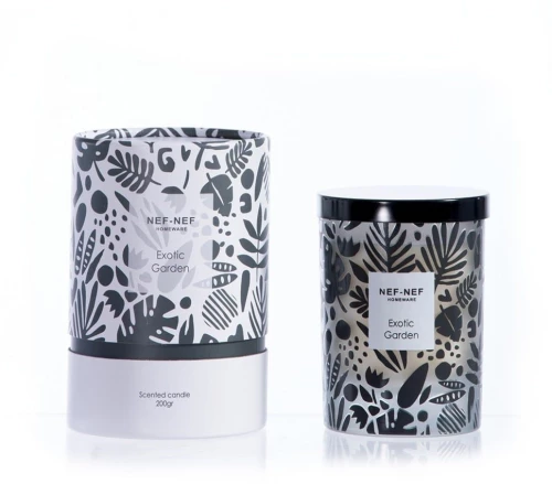 Κερί Αρωματικό Exotic Garden 260gr Black Nef-Nef