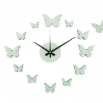 Ρολόι Τοίχου DIY Butterfly KA6000LG 35cm Light Green Karlsson