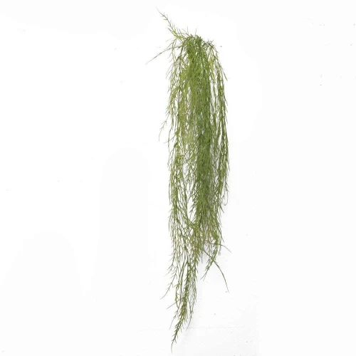 Τεχνητή Κρεμαστή Ρουσέλια 0491-7 110cm Green Supergreens Πολυαιθυλένιο,Ύφασμα