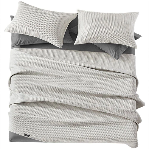 Κουβερλί Idol Με Διακοσμητική Μαξιλαροθήκη (Σετ 2τμχ) Natural Guy Laroche Μονό 160x220cm Microfiber