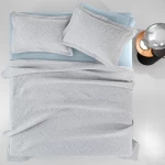 Κουβέρτα Tetris Silver Guy Laroche Μονό 160x260cm Βαμβάκι-Πολυέστερ