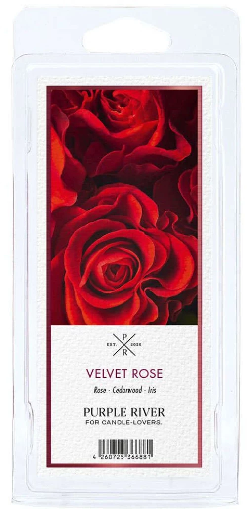 Αρωματική Μπάρα Wax Melt Velvet Rose A1484  50gr Multi Purple River Κερί Σόγιας