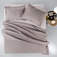 Κουβέρτα Oasis Wenge Guy Laroche Υπέρδιπλο 245x260cm Βαμβάκι-Πολυέστερ
