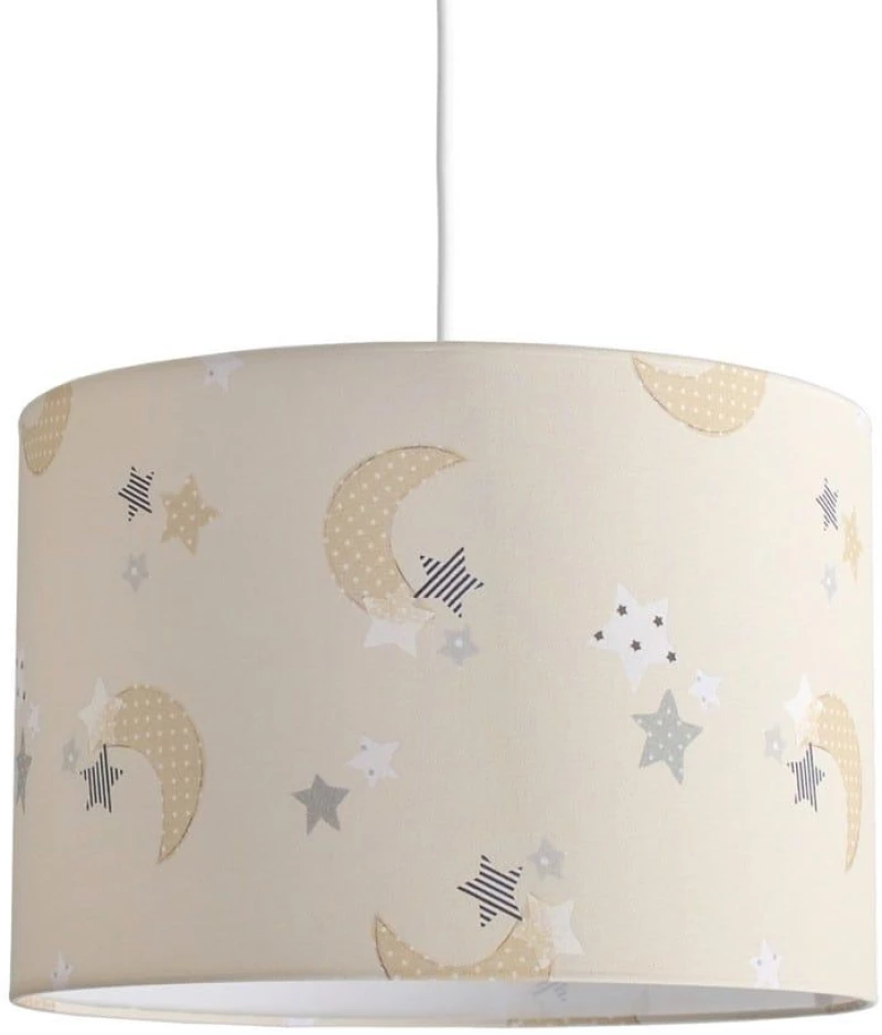 Παιδικό Φωτιστικό Κρεμαστό Moon 35x24cm Ε27 Beige Veis