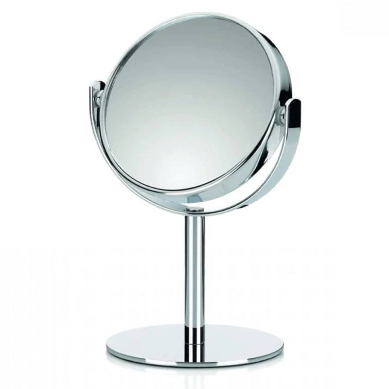 Καθρέπτης Επιτραπέζιος Selena 20657 Φ8x15cm Silver Kela Μέταλλο,Γυαλί