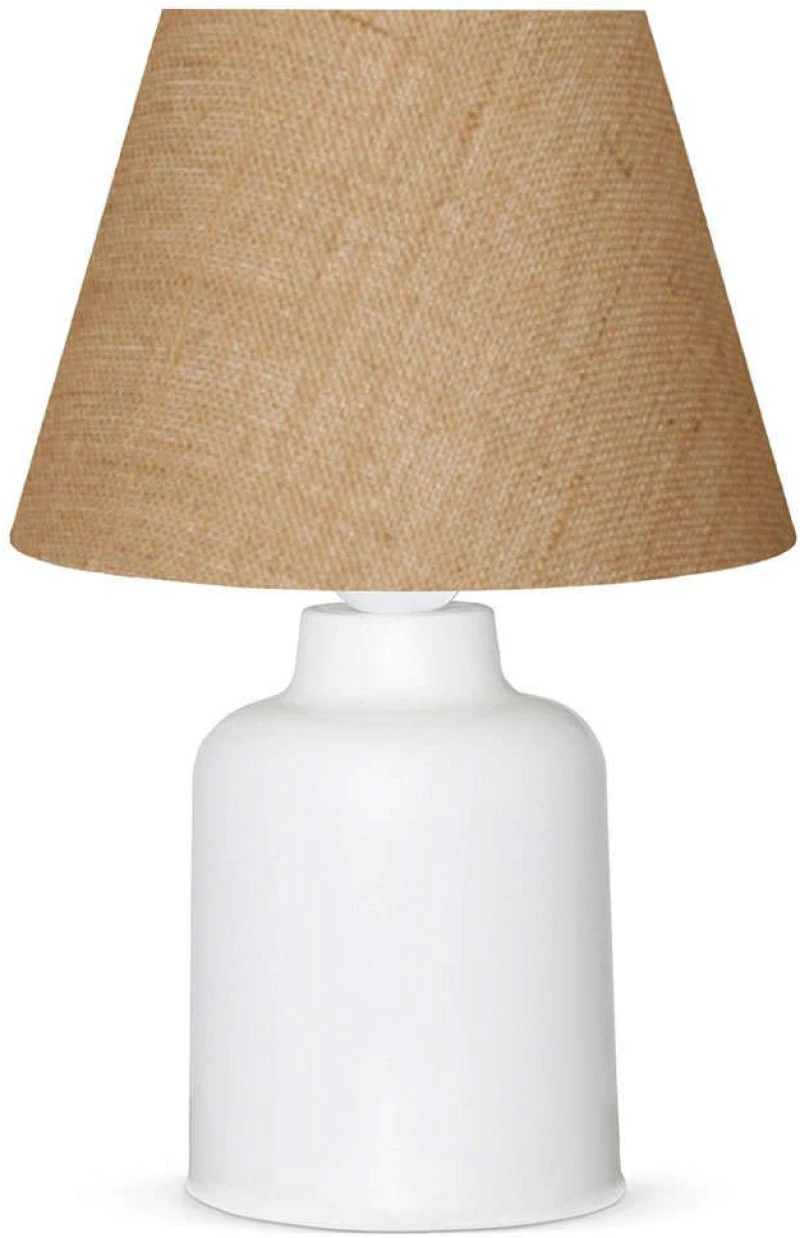 Φωτιστικό Επιτραπέζιο 780SGN2538 22x14x31cm E27 60W Cream-White Opviq